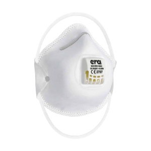 White FFP2 Mask with Valve