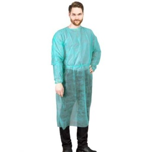 green protective suit