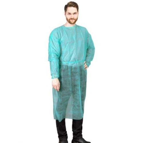 green protective suit