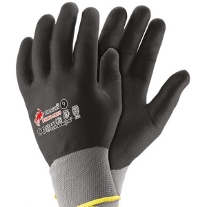 black work gloves